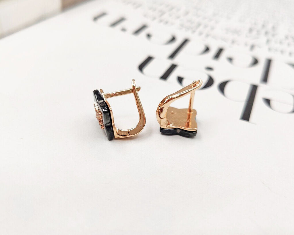 Серьги с керамикой