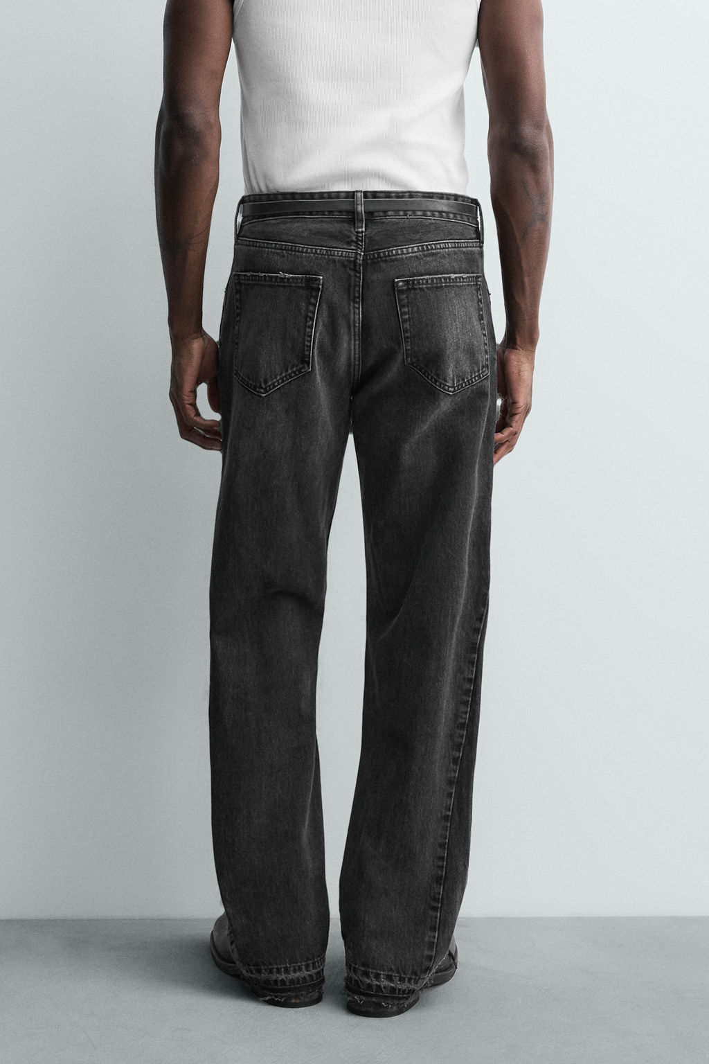 JEANS FLARE FIT / Carb?n - Zara фото 3