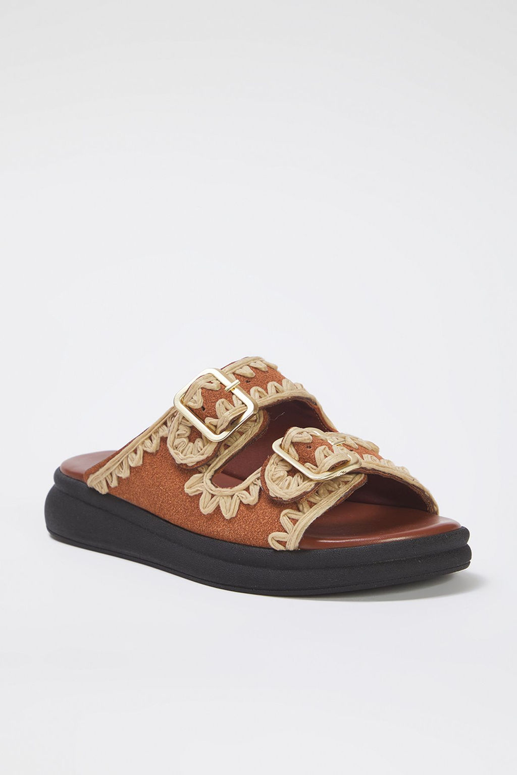 Trendyol Shoes Siyah Nak?sl? Antik Tokal? Duz Kad?n Terlik TAKSS25TE00005 - Trendyolmilla фото 9