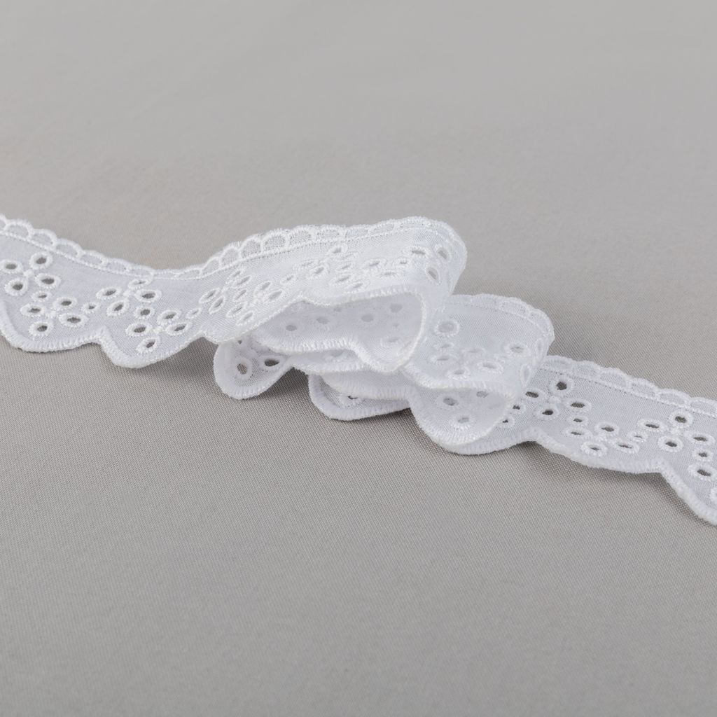 Шитье Gamma 38 мм GYEM-3801 в рулоне 9 м 0.2 м Турция белый