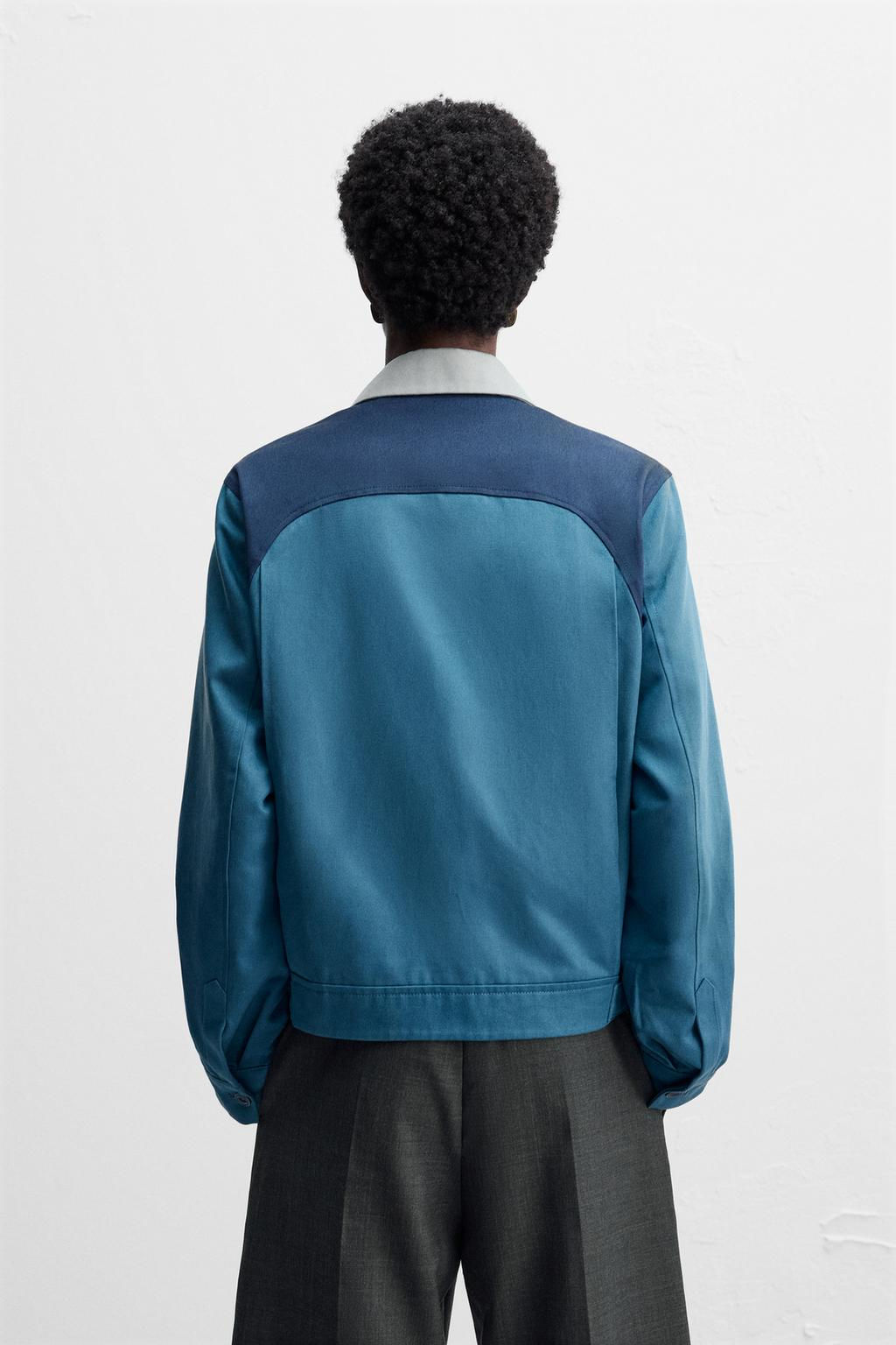 COLOUR BLOCK JACKET X HARRY LAMBERT - Zara фото 11