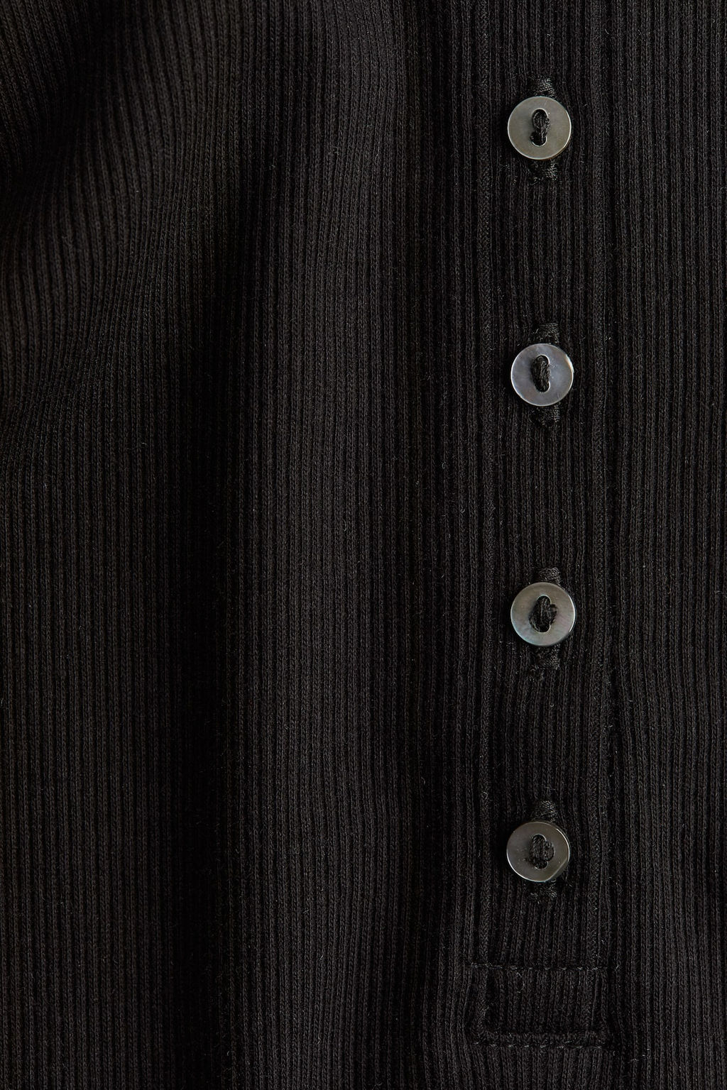 Camiseta de canale con cuello panadero - H&m фото 6