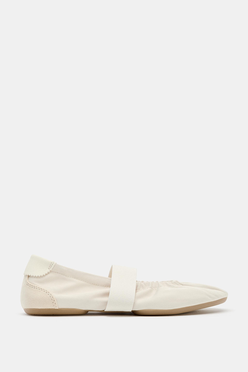 BAILARINA DEPORTIVA EL?STICA / Blanco Crudo - Zara фото 2