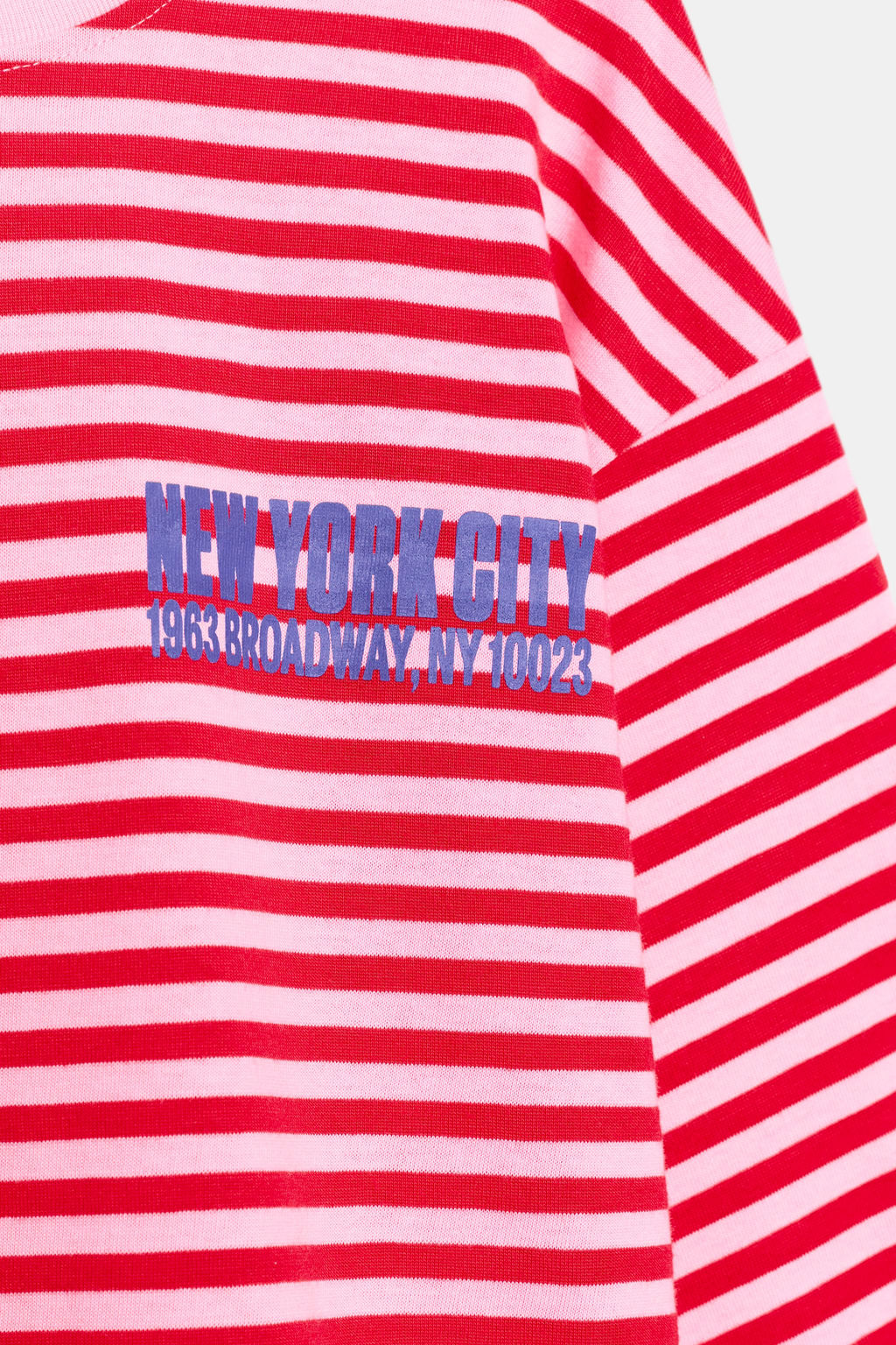 STRIPED T-SHIRT WITH SLOGAN - Zara фото 16