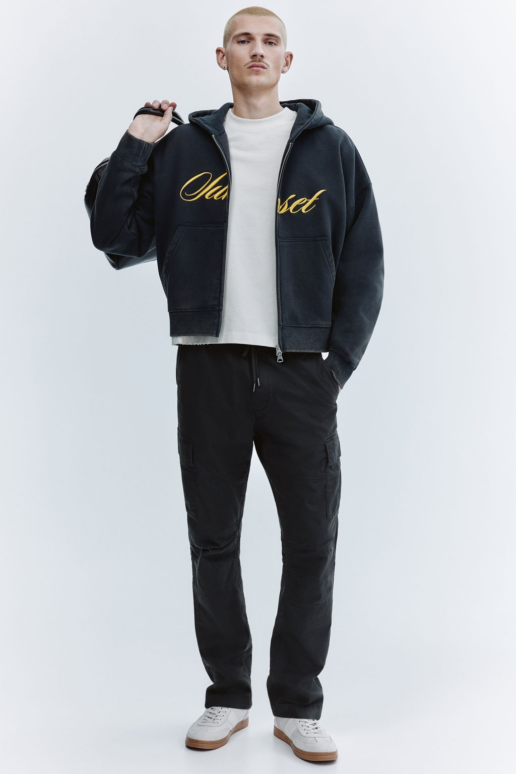 Pantal?n cargo Slim Fit - H&m фото 4