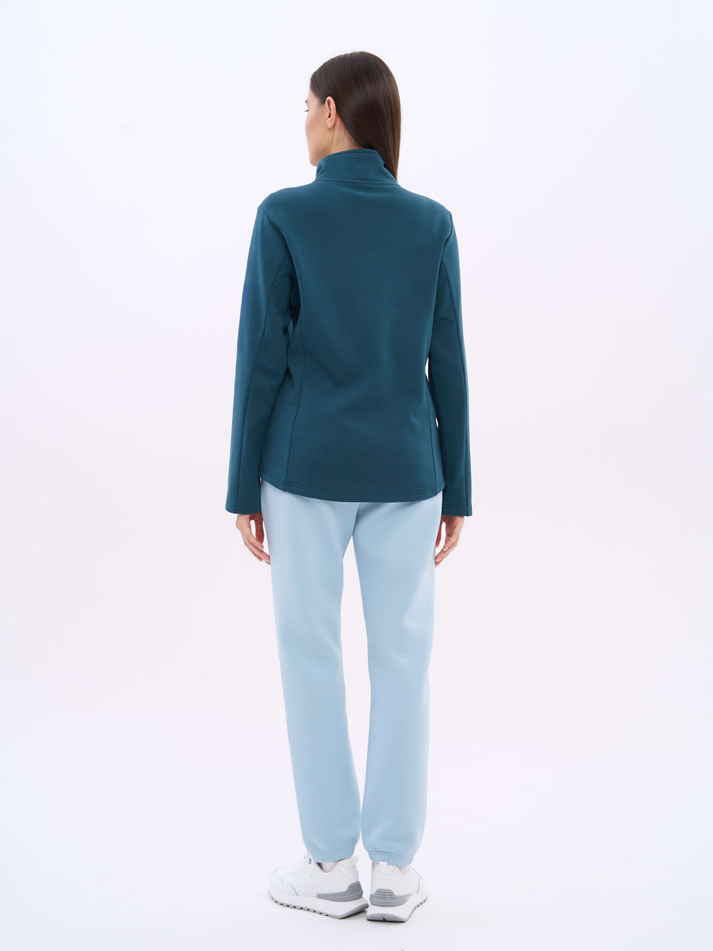 T3415-14 Толстовка женская флисовая на молнии