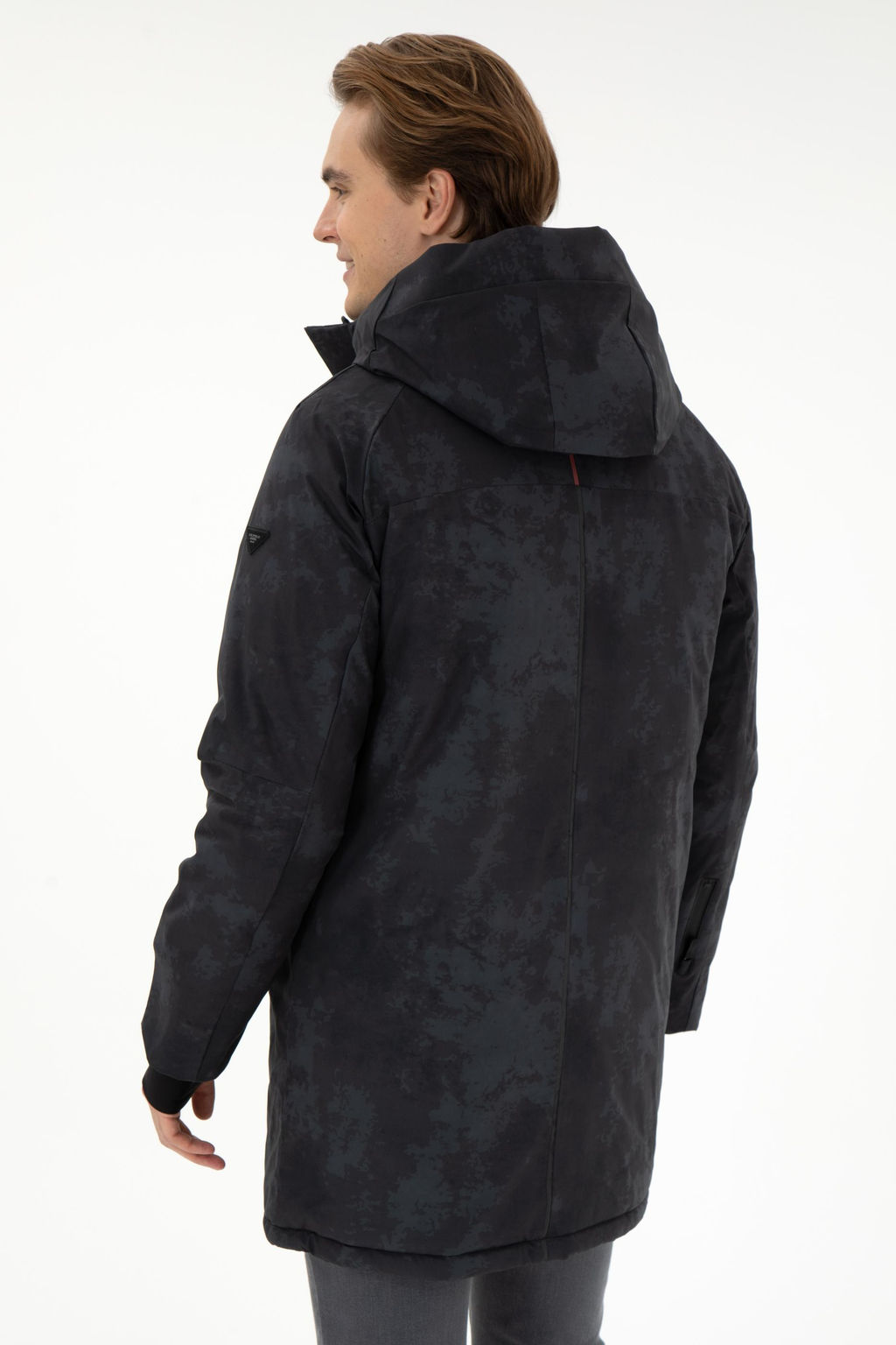 Мужское пальто антрацитового цвета Неожиданная скидка в корзине - U.s. polo assn фото 5