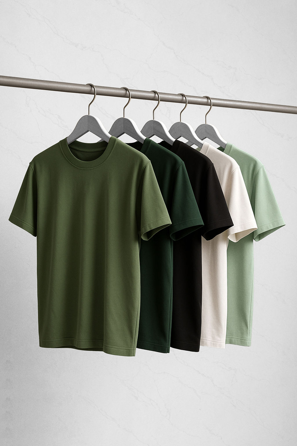 TRENDYOL MAN Cok Renkli 5li Paket Regular/Normal Kesim Basic %100 Pamuklu T-Shirt TMNSS24TS00082 - Trendyolmilla фото 8