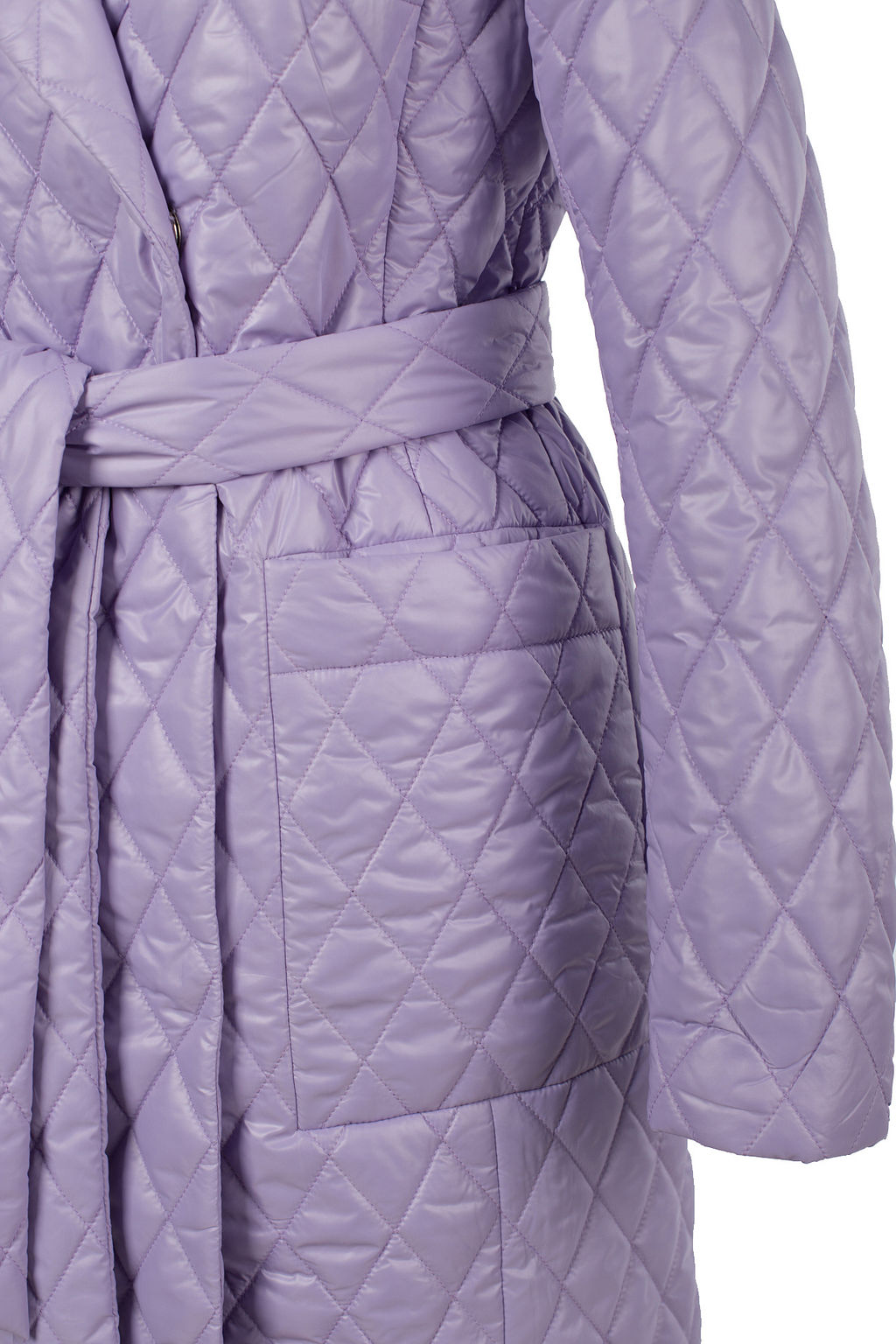 Пальто женское демисезонное (пояс) - El podio фото 9