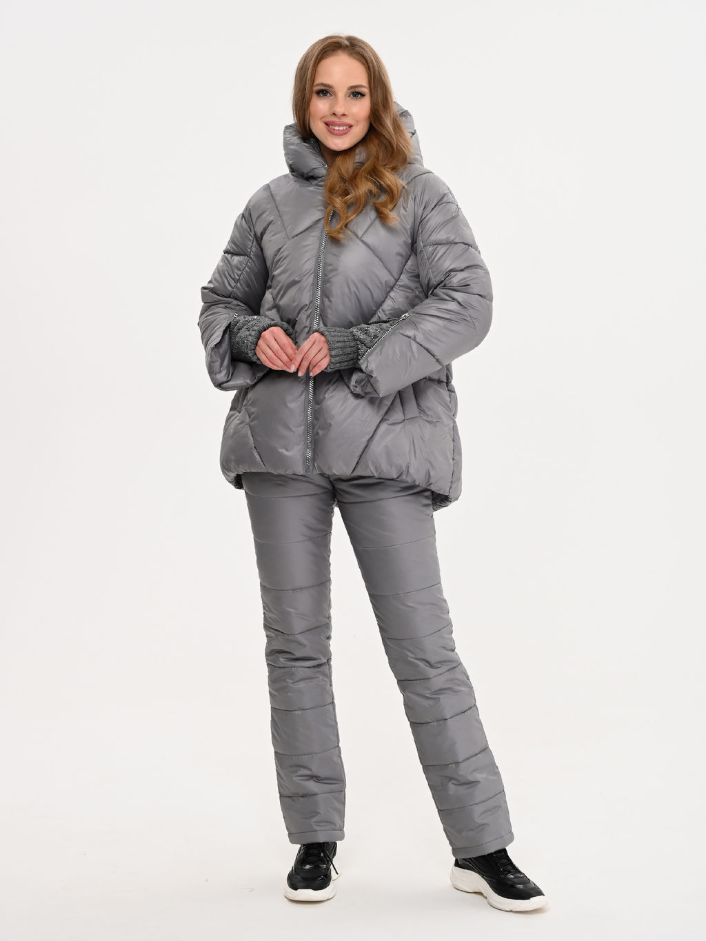 КУРТКА М-544 СЕРЫЙ - А+б коллекция фото 6