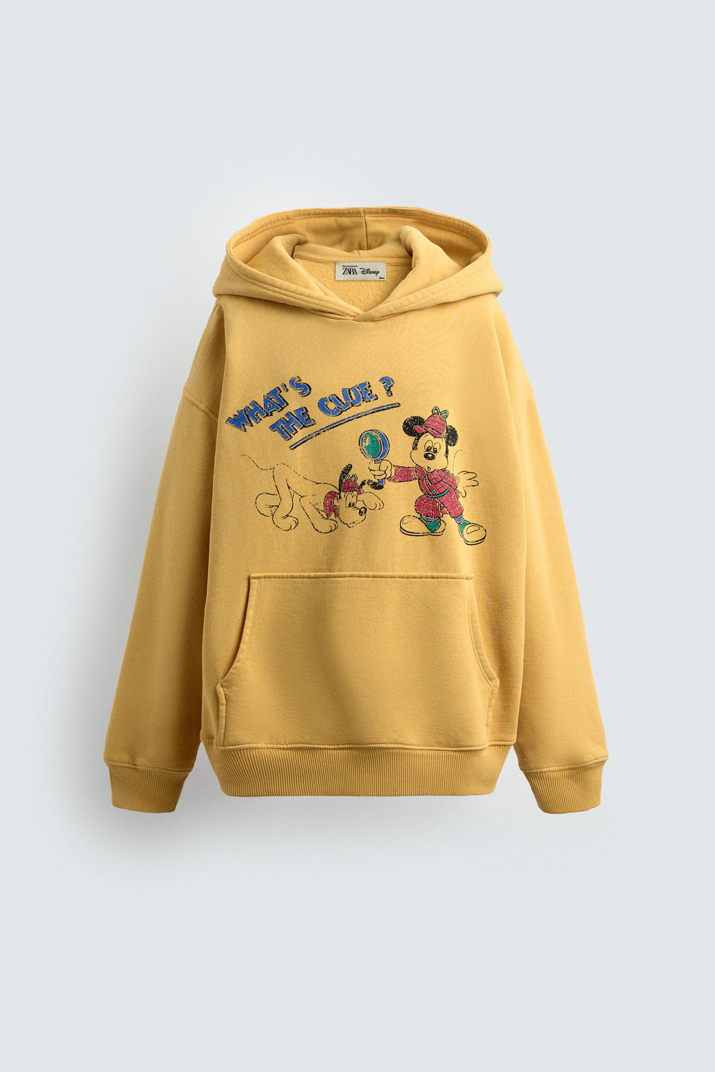 AGES 7-14 / PLUTO + MICKEY MOUSE HOODIE HARRY LAMBERT FOR ZARA X DISNEY
