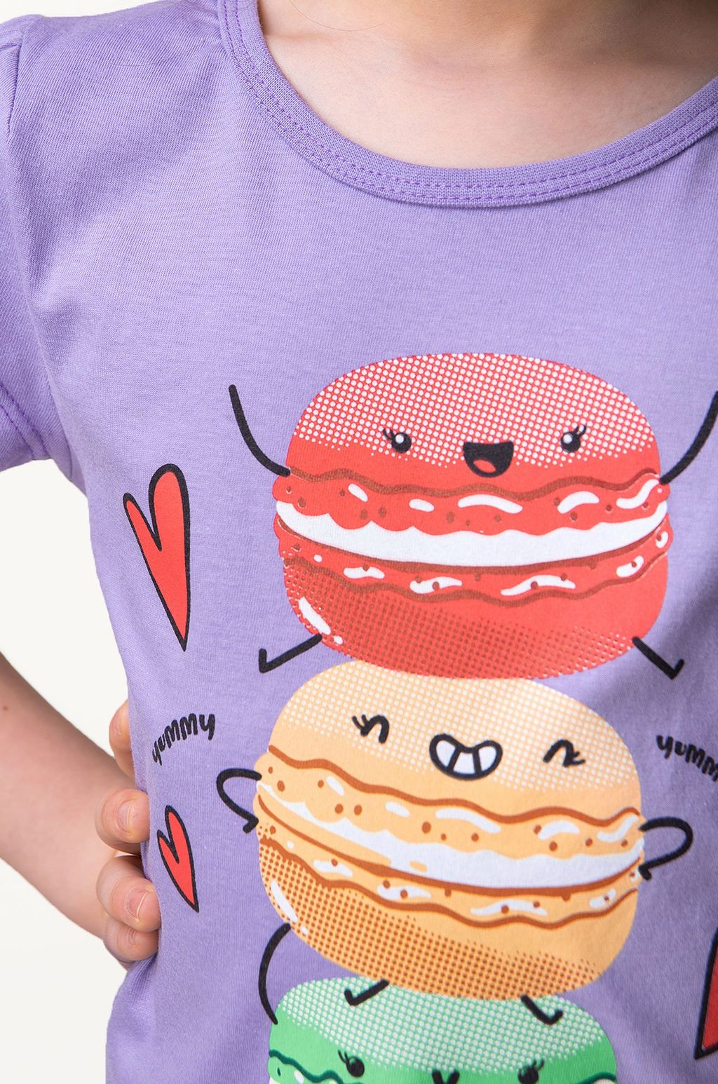 Хлопковый летний костюм для девочки Bonito  фото 6