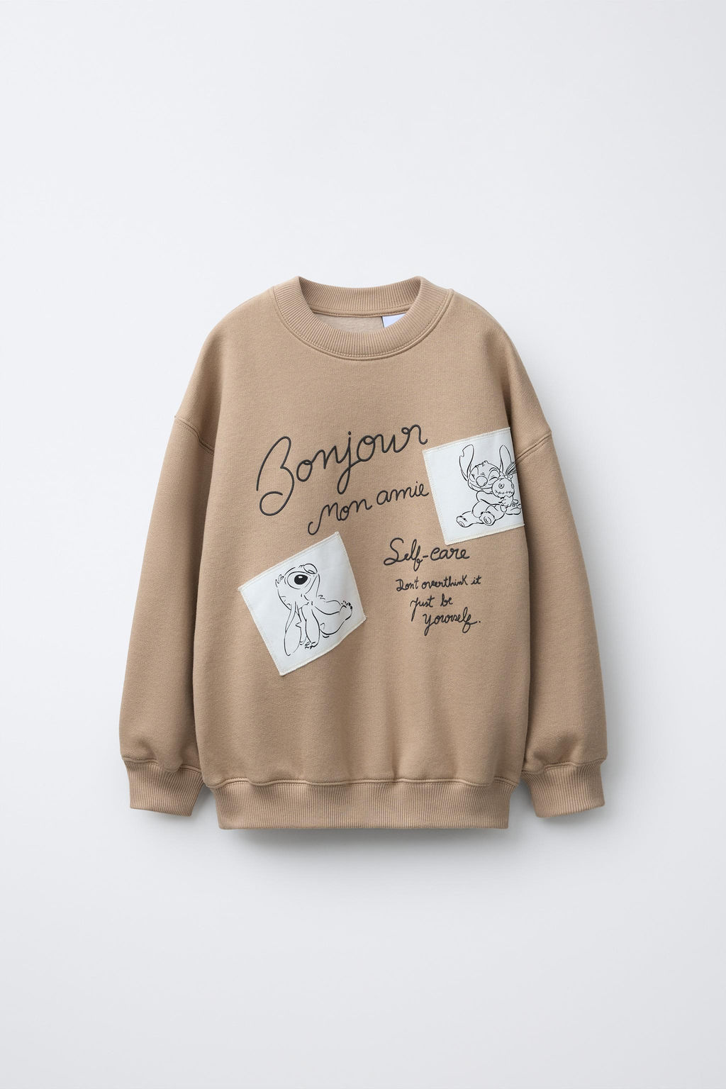 LILO & STITCH  DISNEY PATCH SWEATSHIRT