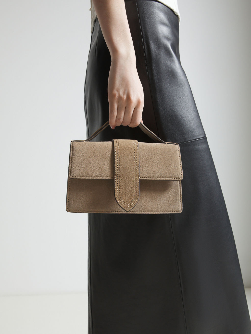 Женская сумка с ручками TENDANCE Артикул 4496230, бежевый  фото 5