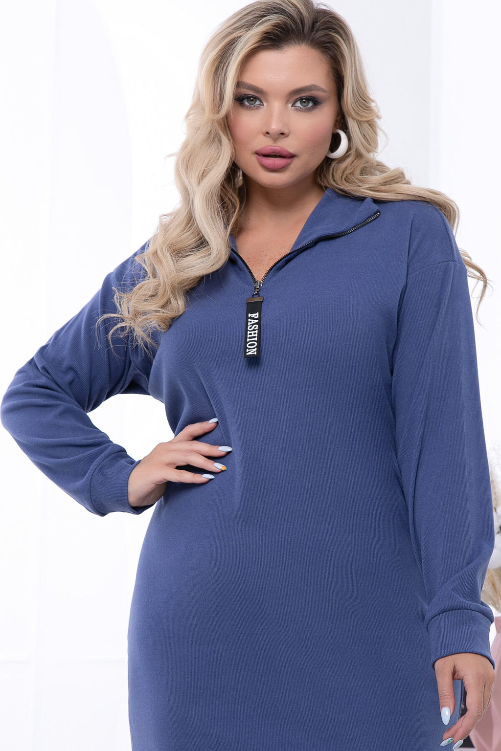 Платье Харизма (синее) П12672-5 - Lt collection фото 10