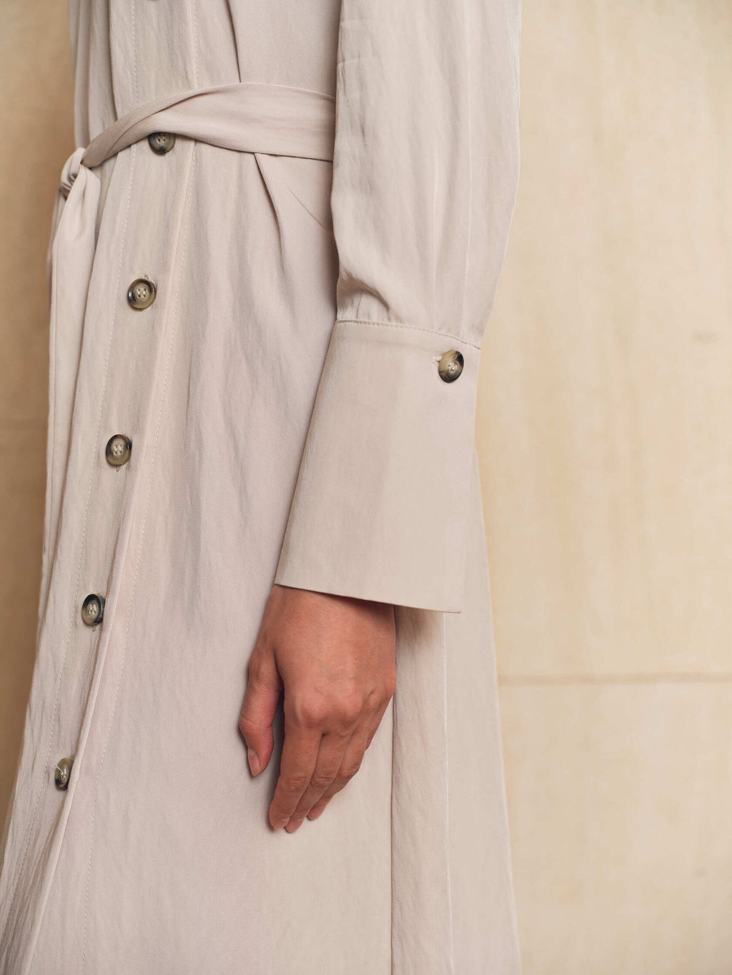 Платье с поясом 512.050112/Св.серый