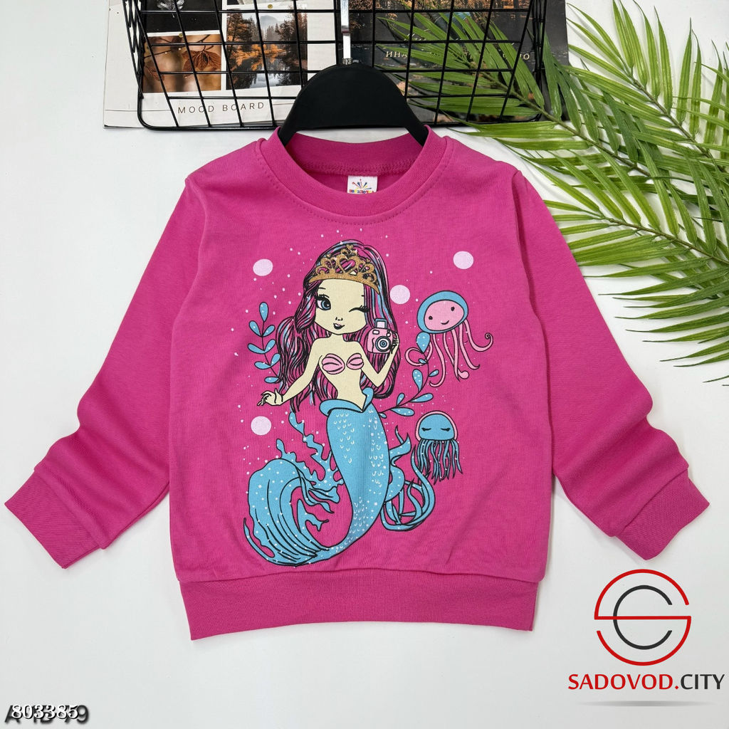 Кофта для девочки, хлопок - Bruno фото 4