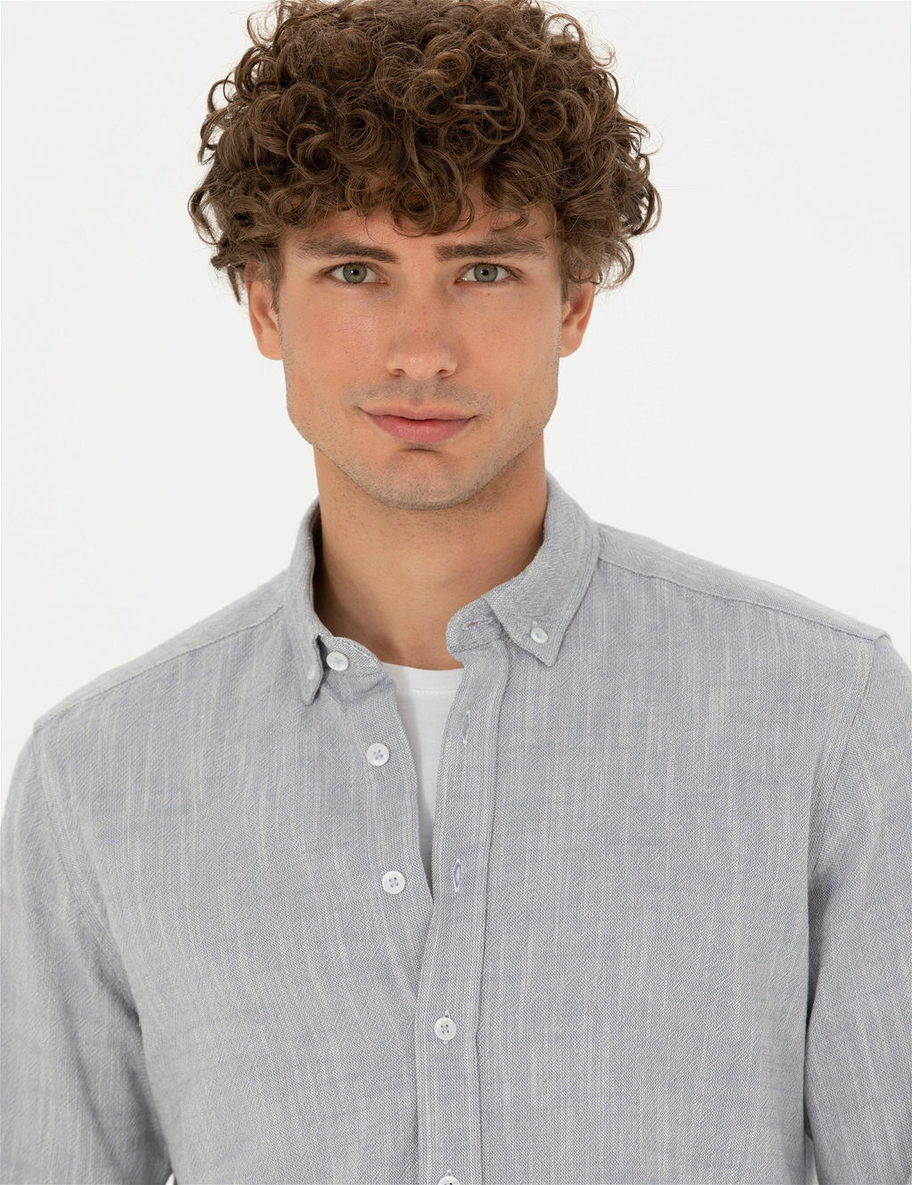 Mavi Regular Fit Uzun Kollu G_mlek - Pierre cardin фото 2