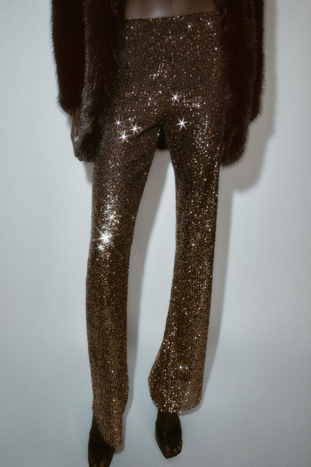 SEQUIN LEGGINGS - Zara фото 4