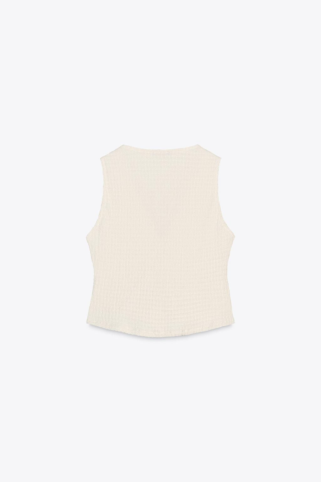TEXTURED TOP - Zara фото 7