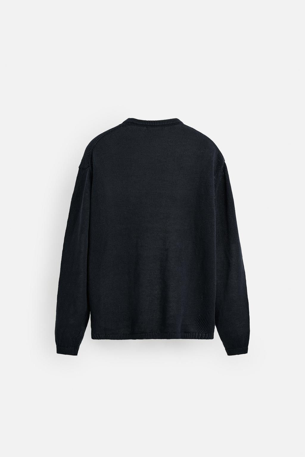 100% LINEN SWEATER - Zara фото 9