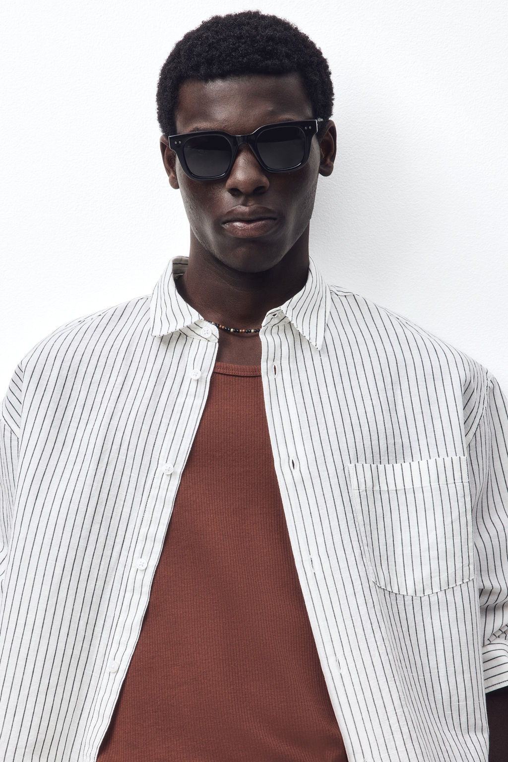 Camiseta sin mangas en canal? Slim Fit - H&m фото 10