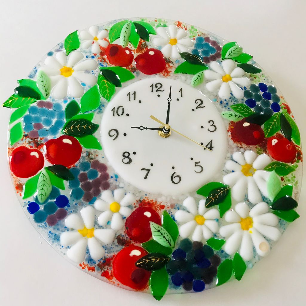 Настенные часы Дары лета - Стрекоза фото 7