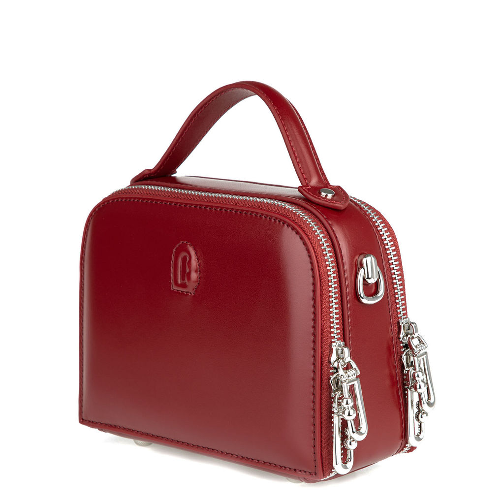M525 winered, Женская кожаная сумка, Barcelo Biagi
