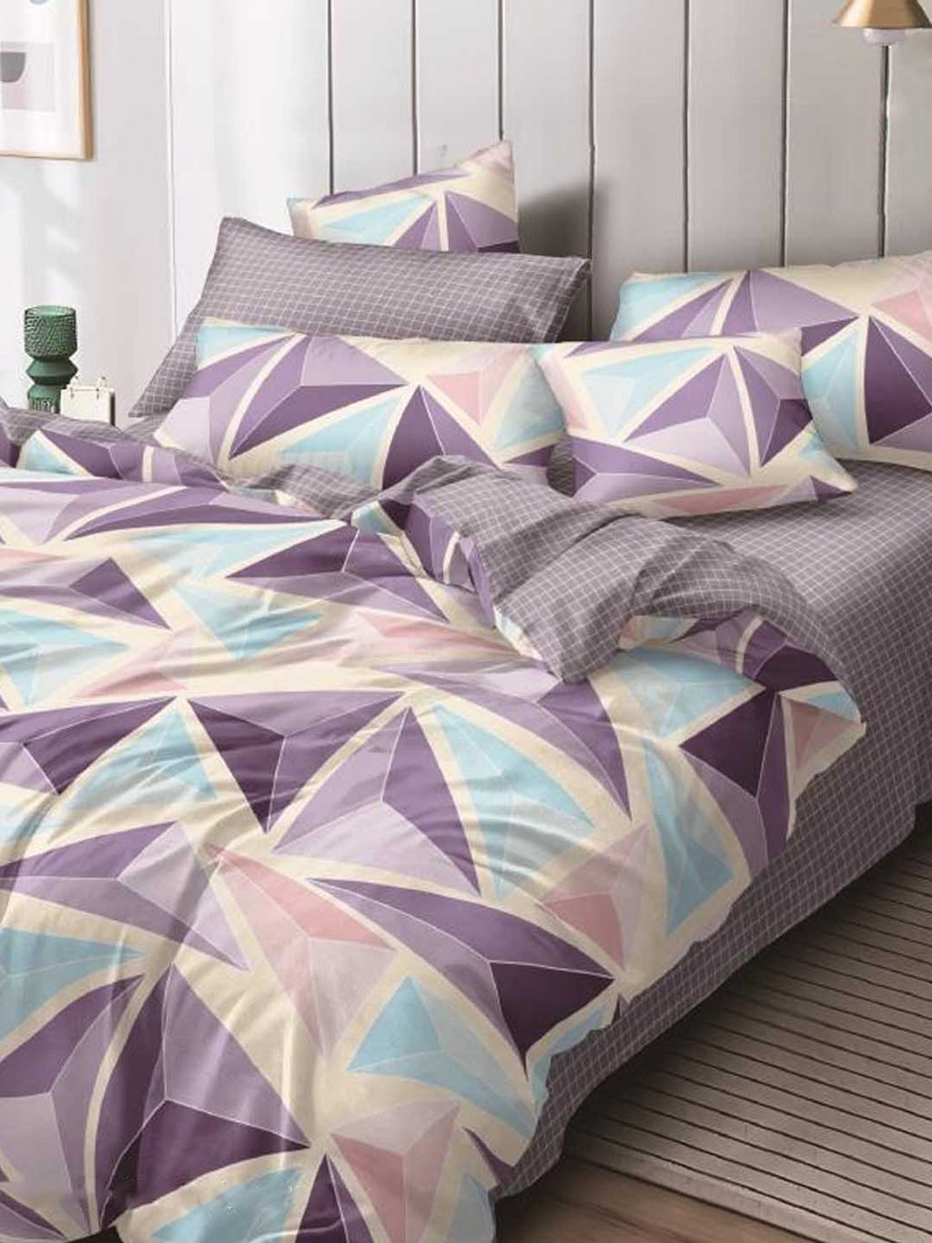 КПБ Поплин Эксклюзив - Стиль 2 сп. с Евро простыней (нав.70х70)