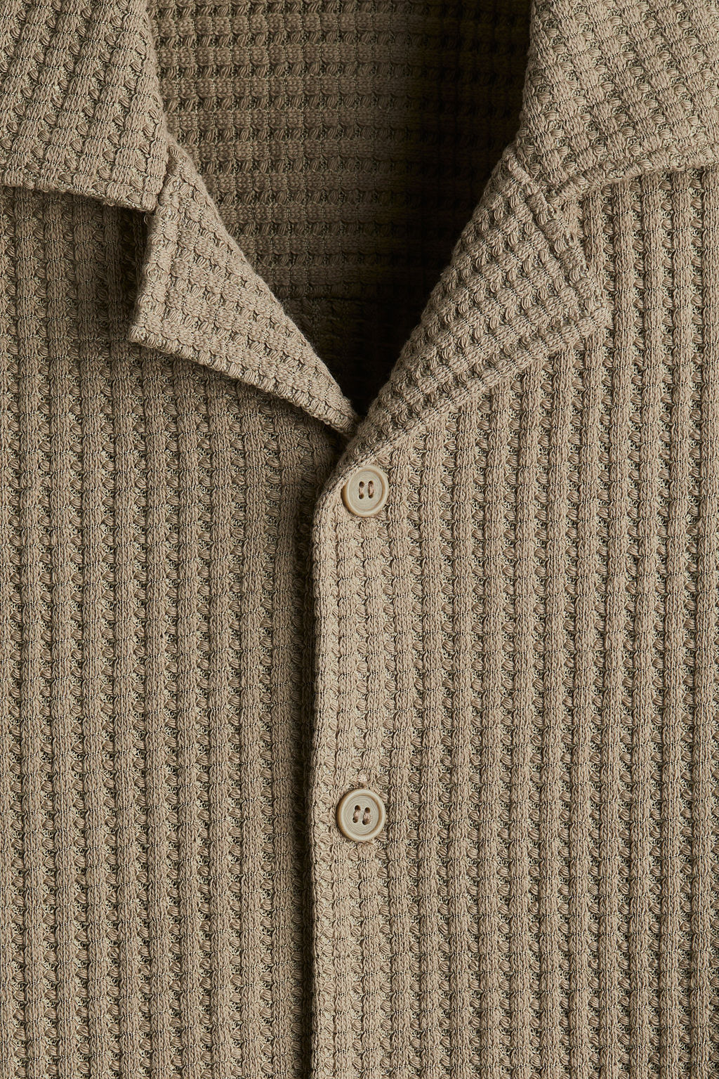 Camisa resort gofrada Loose Fit - H&m фото 6