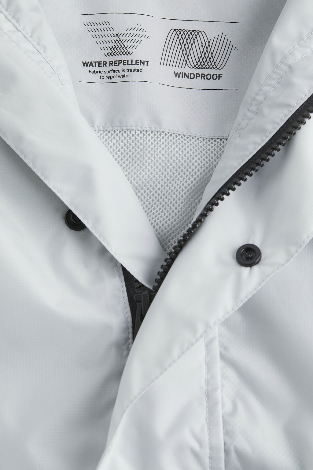 Cropped windproof jacket - H&m фото 3