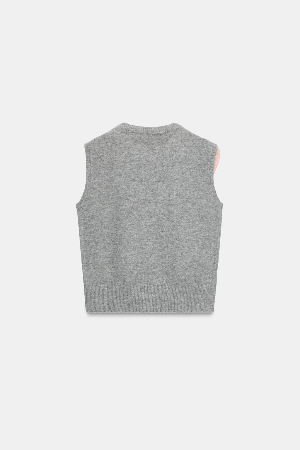 KNIT VEST TOP WITH BOW - Zara фото 4