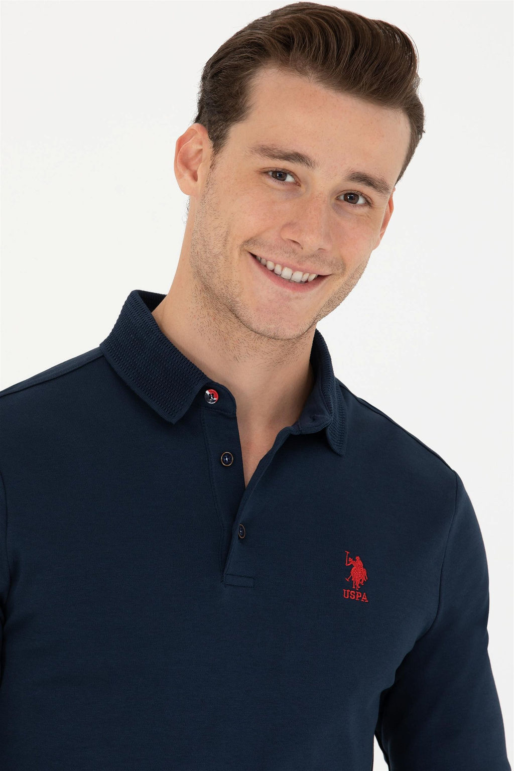 Мужской темно-синий свитшот Неожиданная скидка в корзине - U.s. polo assn фото 2