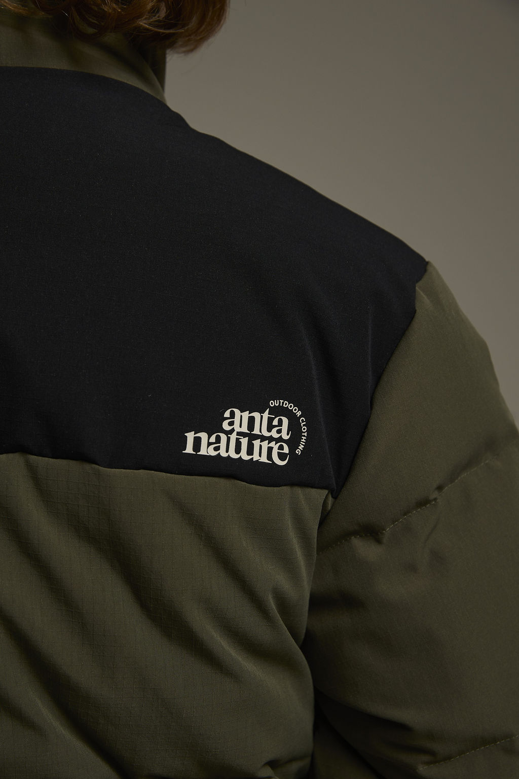 Пуховик короткий Зеленый Outdoor Down Jacket