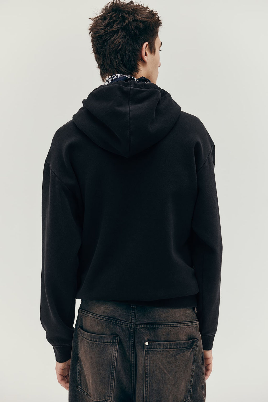 Sudadera con capucha y estampado Loose Fit - H&m фото 5