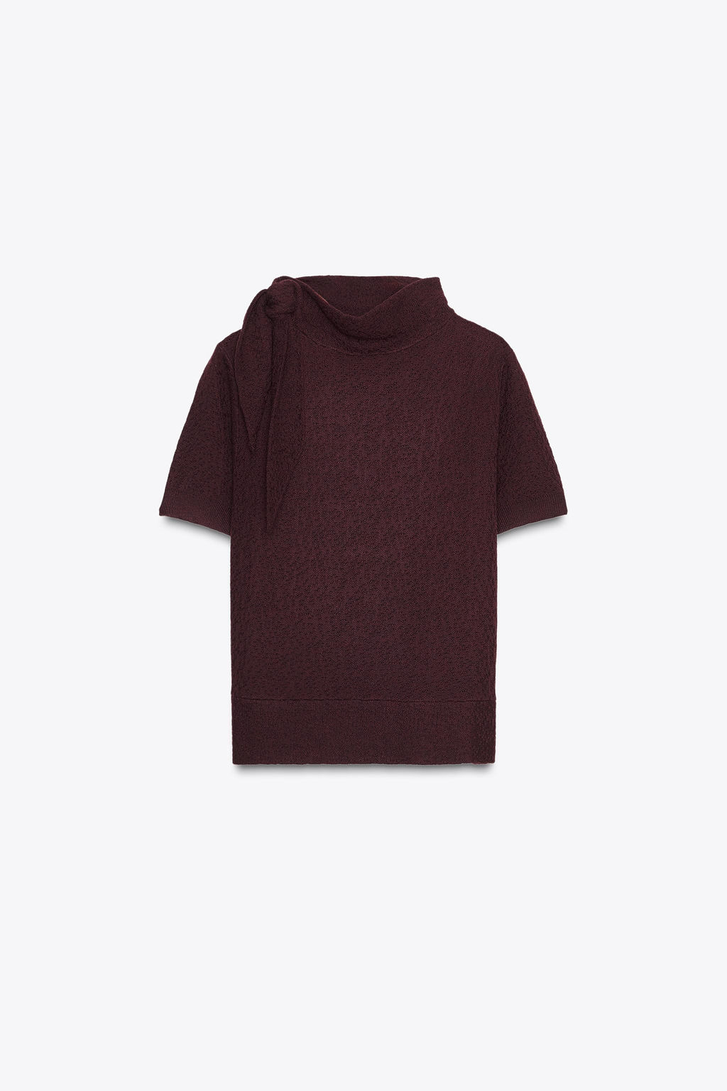 KNOTTED KNIT TOP - Zara фото 6