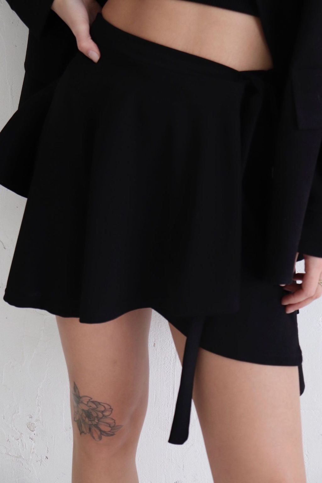 11341 Мини-юбка чёрная - Martichelli фото 12