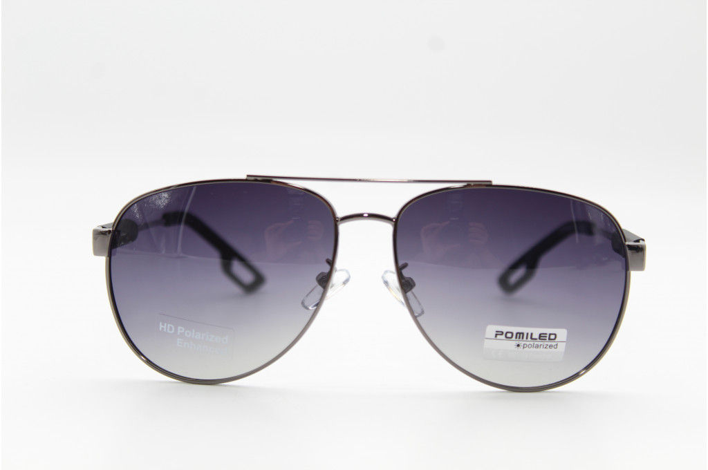 Солнцезащитные очки POMILED (Polarized) 08233 60-15-130 С2-124 с мешочком