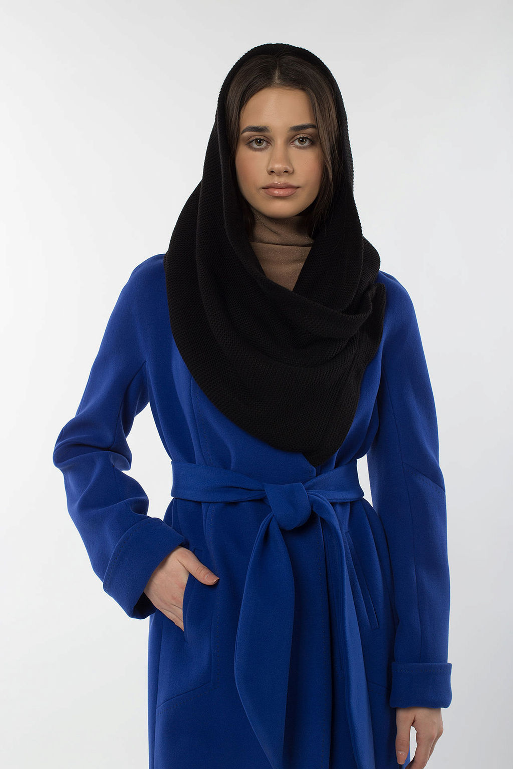 13-1083 Пальто женское демисезонное