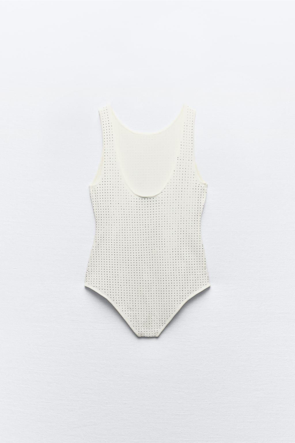 SHIMMERY KNIT BODYSUIT - Zara фото 4