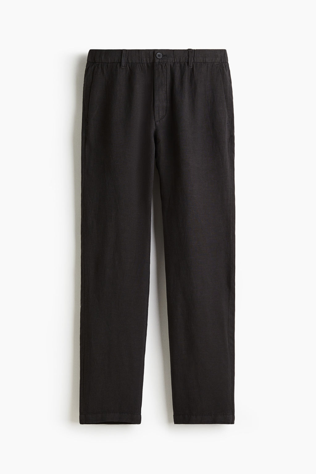Pantal?n en mezcla de lino Regular Fit - H&m фото 2