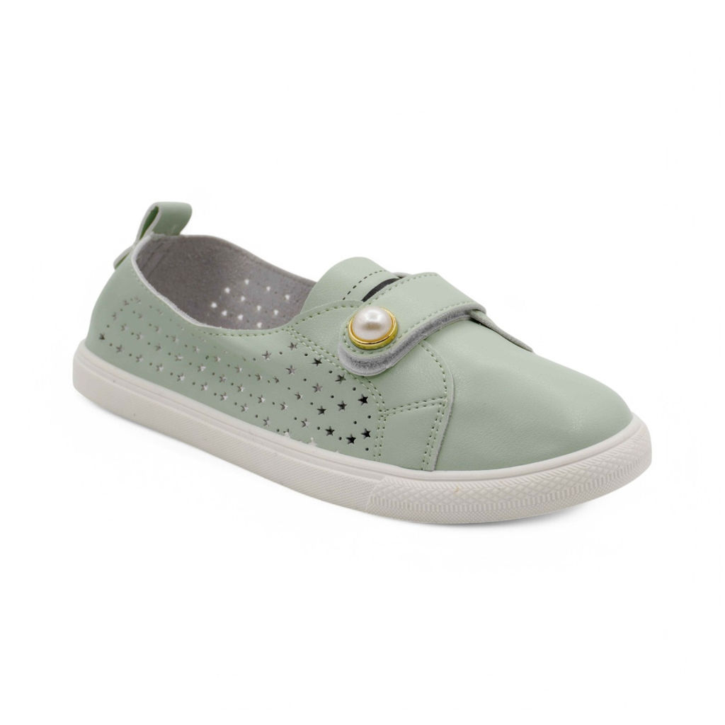 Женские мокасины Z102-19 зеленые