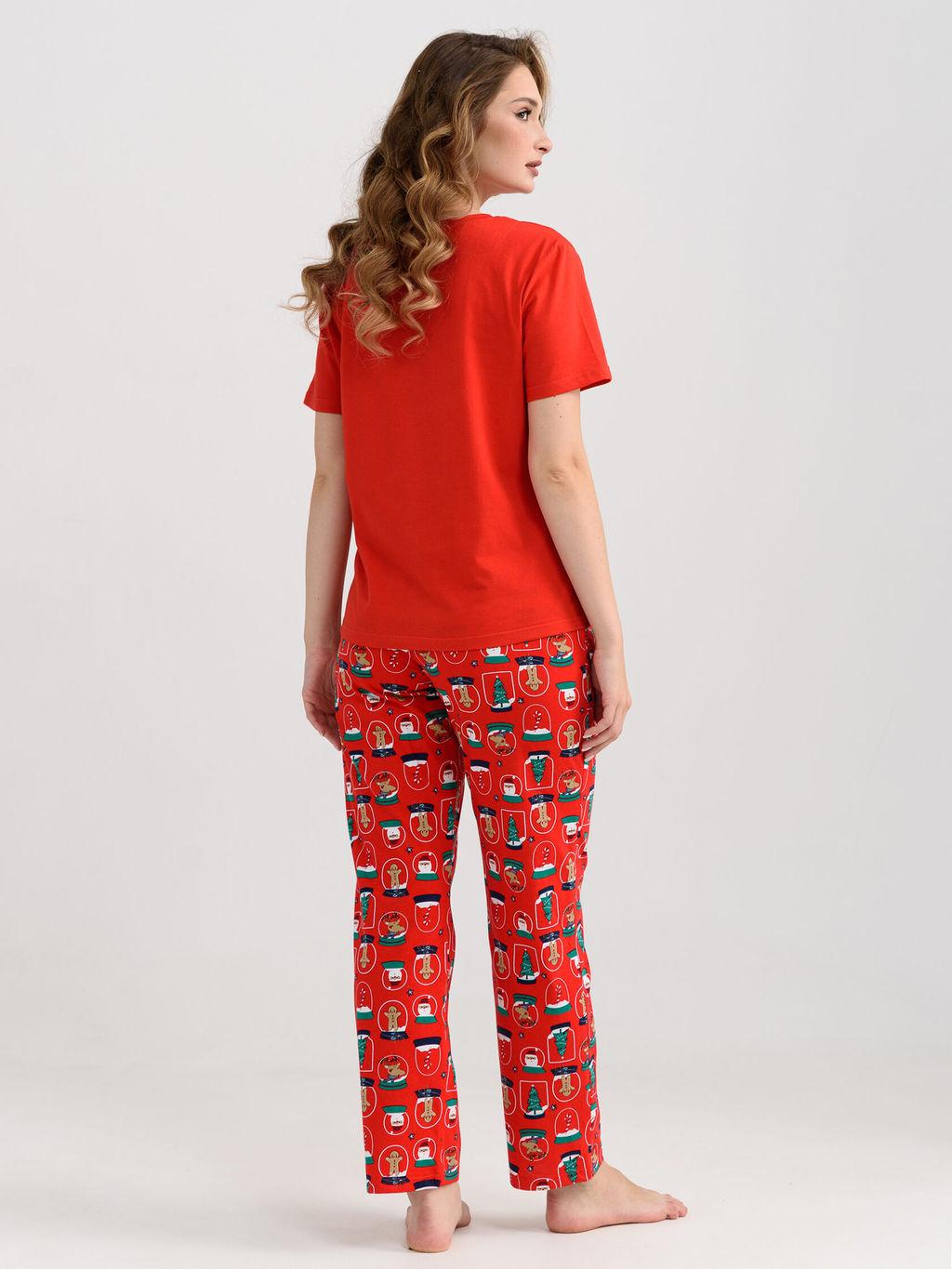 Пижама женская 100% хлопок Все будет! - Оптима фото 5