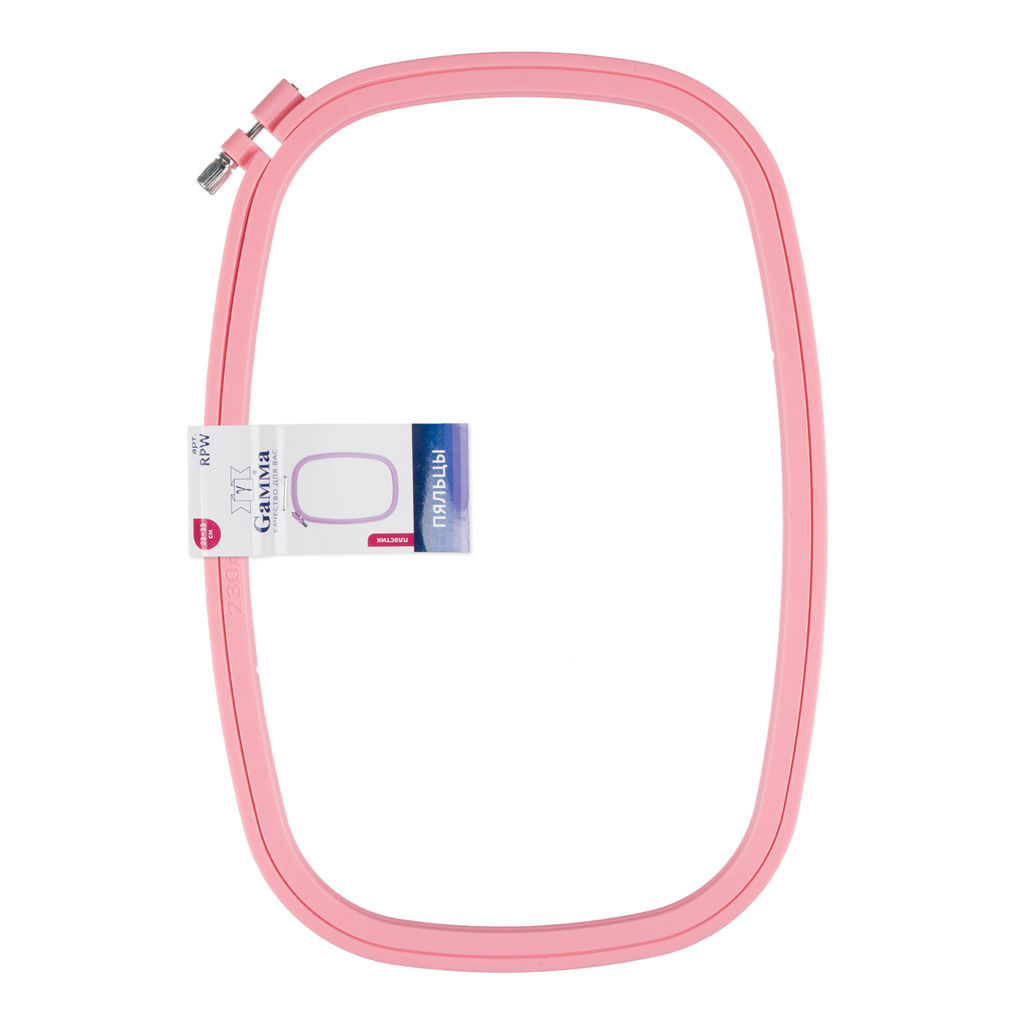 Gamma RPW 23 х 33 см пяльцы прямоугольные пластик 1 шт