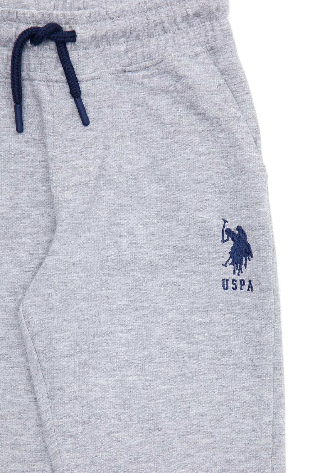 Серые меланжевые спортивные штаны для мальчика - U.s. polo assn фото 15