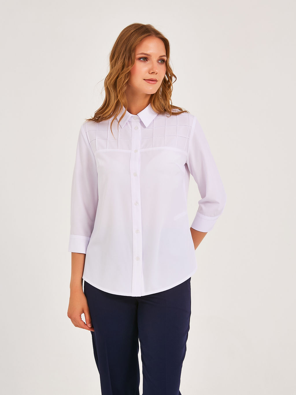 Блузка с рукавом 3/4