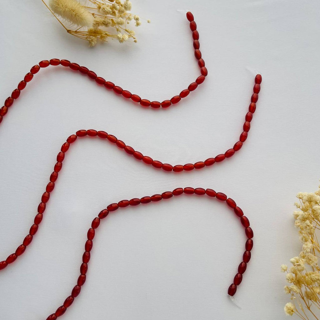 Бусины для украшений из Сердолика 38 см