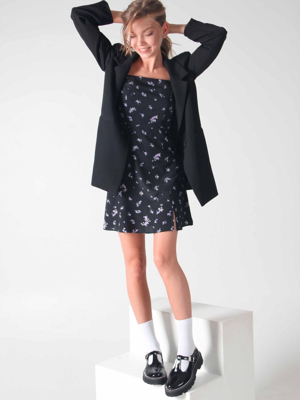 Туфли полуботинки EDART 1004.5151 bl. Черный  фото 10