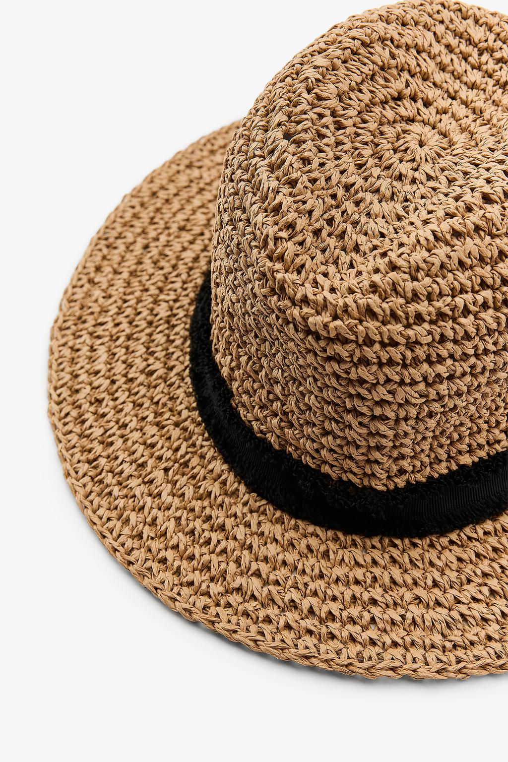 HAT WITH CONTRAST BAND - Zara фото 7