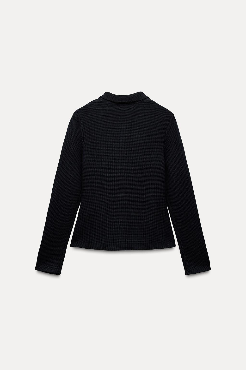 BUTTONED KNIT CARDIGAN - Zara фото 5